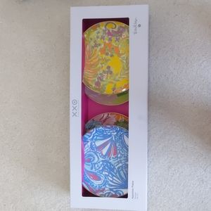 Lilly Pulitzer Porcelain Appetizer Plates